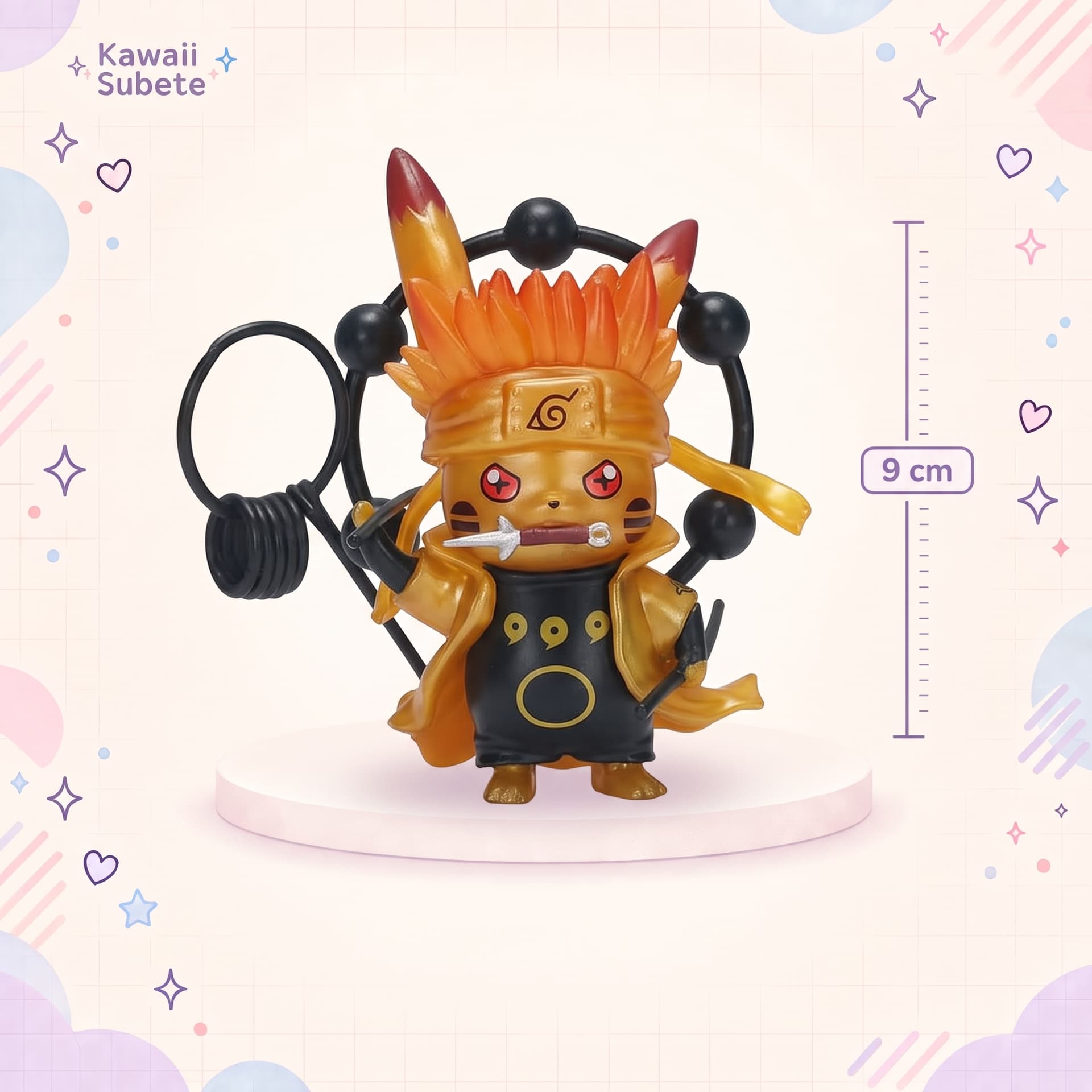 Pikachu Crossover Action Figure: Naruto (Six Paths Sage Mode)