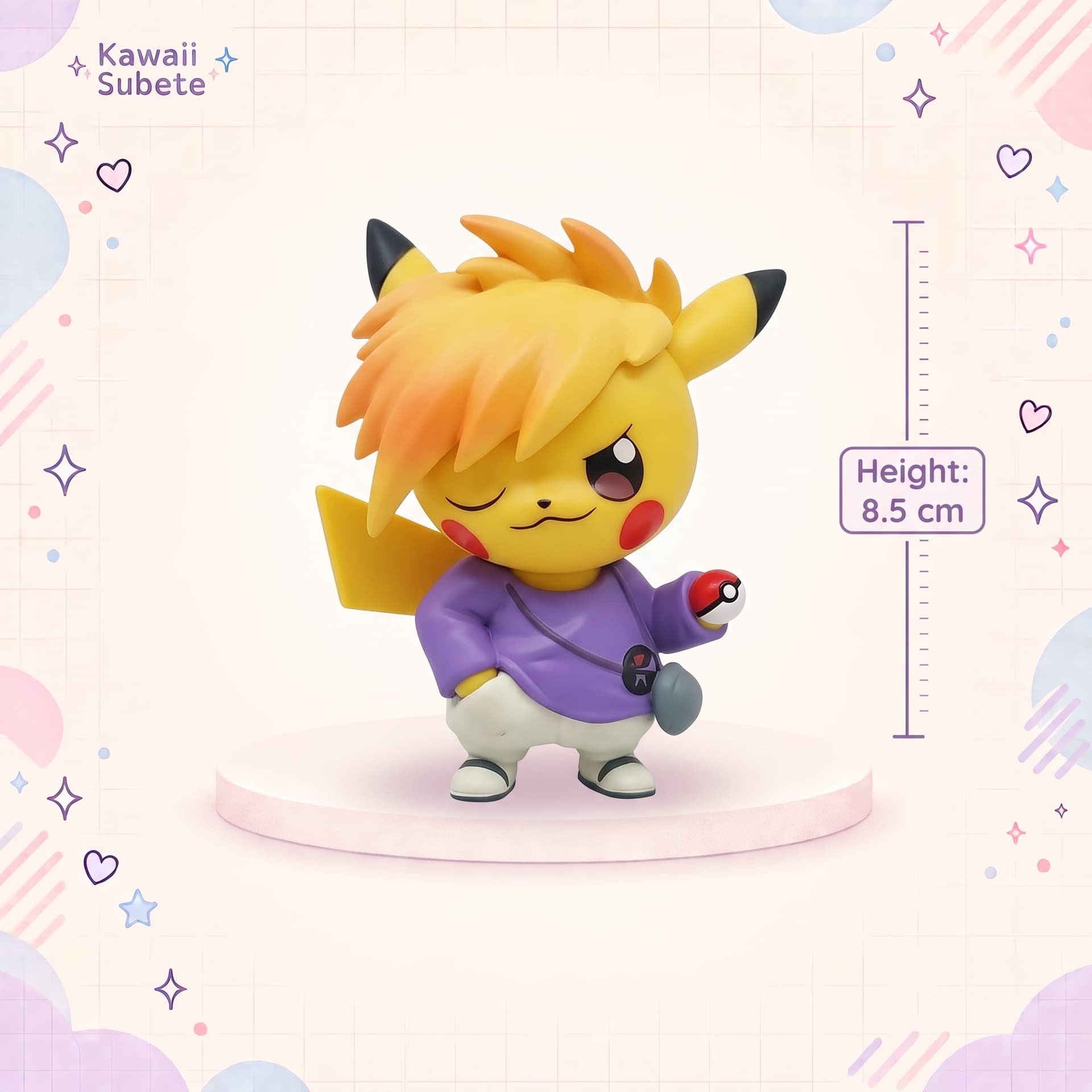 Pikachu Crossover Action Figure: Blue (Pokémon)